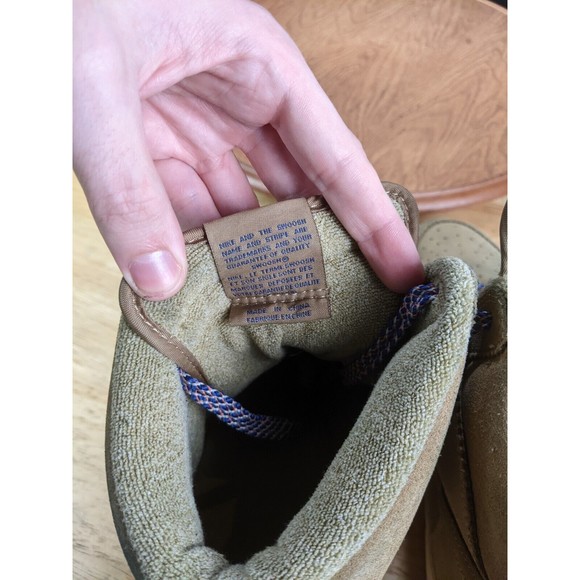 Nike Womens Dunk Sky Hi Suede Bamboo Sneaker Wedges 528899-201 Size 10 - Picture 15 of 16